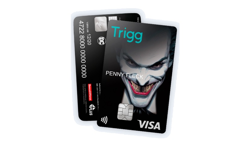 Trigg lança cartão de crédito do Coringa