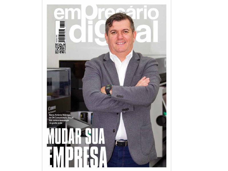 Marco Antônio Nóbrega, é destaque na Revista Empresário Digital edição nº 204