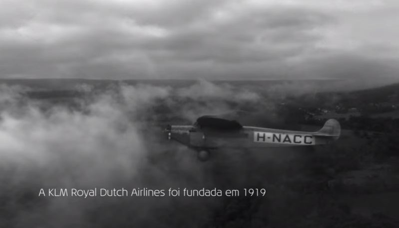 KLM celebra 100 de história em novo filme