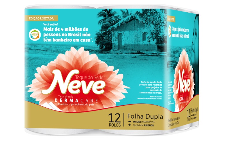 Neve lança edição limitada de produto para reverter verba em soluções de saneamento básico