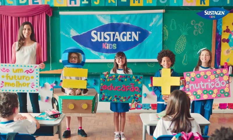 Sustagen Kids apresenta parceria com Instituto Ayrton Senna