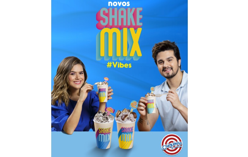 Chiquinho Sorvetes lança campanha Shake Mix Vibes 