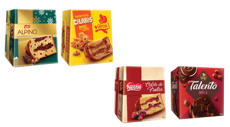 Nestlé anuncia linhas especiais de panettones para o Natal 2019