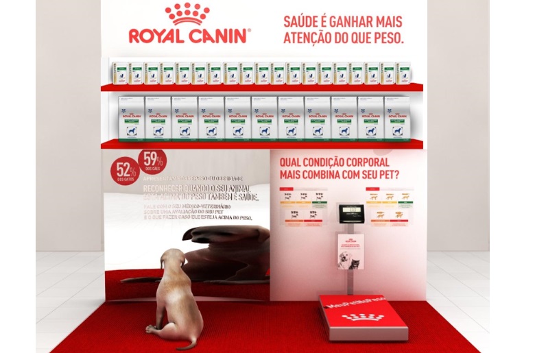 Royal Canin promove “Pop-ups” para falar de obesidade animal