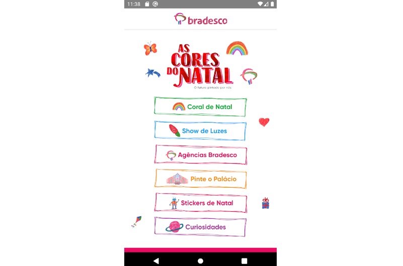 Bizsys desenvolve aplicativo para Natal do Bradesco em Curitiba