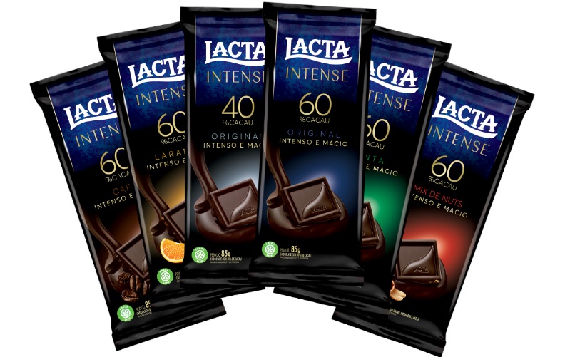 Lacta expande atuação em chocolates dark, com seis novas versões