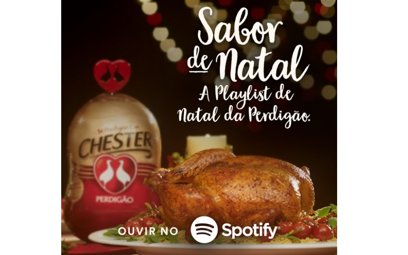 Perdigão cria playlist de Natal exclusiva no Spotify