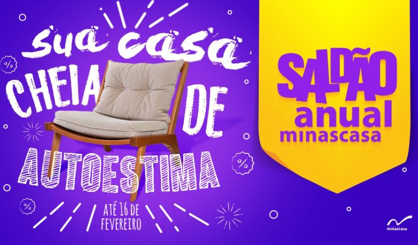 Agência Ápice cria campanha para liquidação anual do Shopping Minascasa