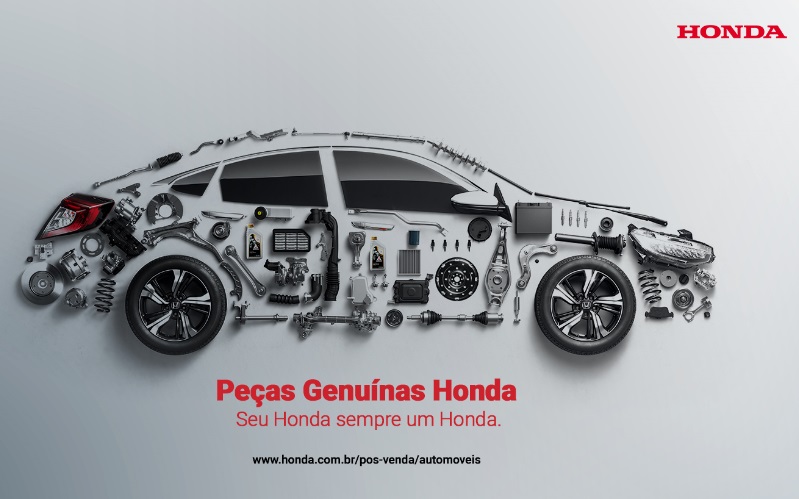 Honda lança e-commerce de peças originais