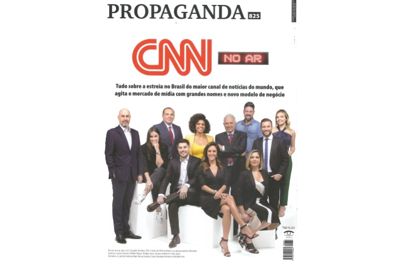 Revista Propaganda do mês de janeiro destaca a CNN Brasil