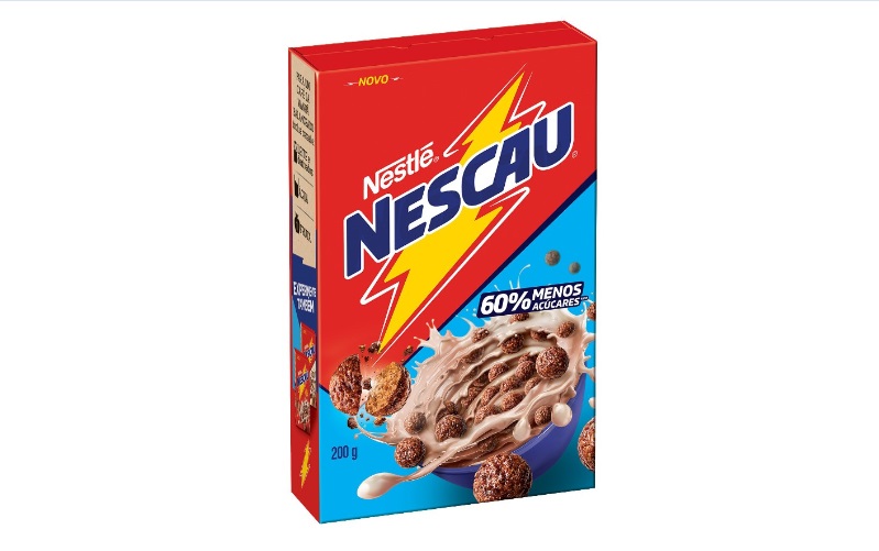 Nescau Cereal lança versão com 60% menos açúcares