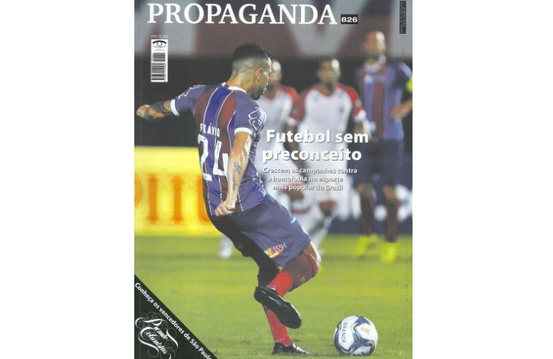 Revista Propaganda do mês de fevereiro destaca o futebol sem preconceito