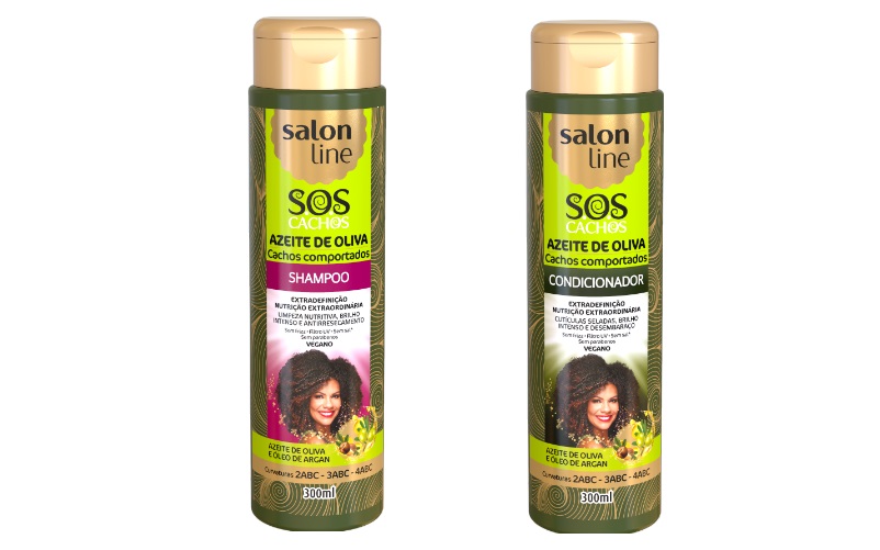Salon Line apresenta novos produtos da linha S.O.S Cachos Azeite de Oliva