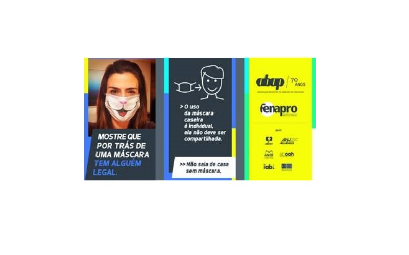 Abap lança campanha “Mostre Que Por Trás De Uma Máscara Tem Alguém Legal”
