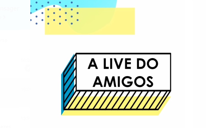 Live dos Amigos recebe Bruno de Paula, Elisangela Peres, Leonardo Freitas, Marcia Esteves e Ricardo Dias