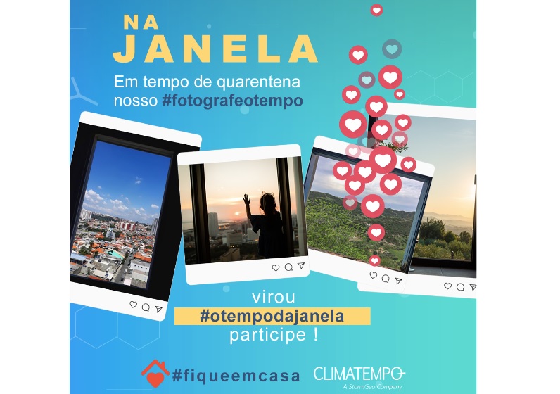 Climatempo lança campanha fotográfica em apoio à quarentena
