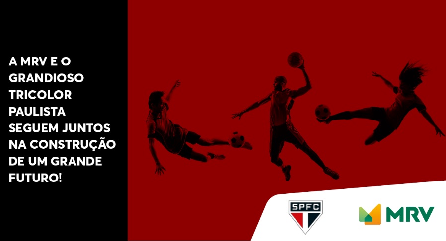 MRV renova patrocínio com São Paulo Futebol Clube