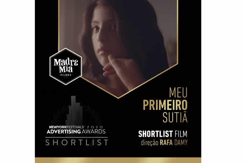Produção da Madre Mia Filmes, “Meu primeiro sutiã” figura no shortlist do New York Festivals Advertising Awards 2020