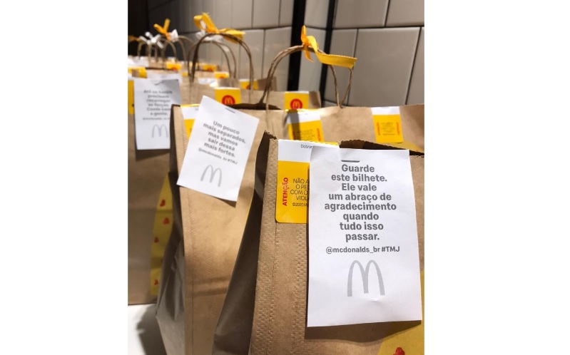 McDonald’s Brasil adere à campanha global Thank You Meal