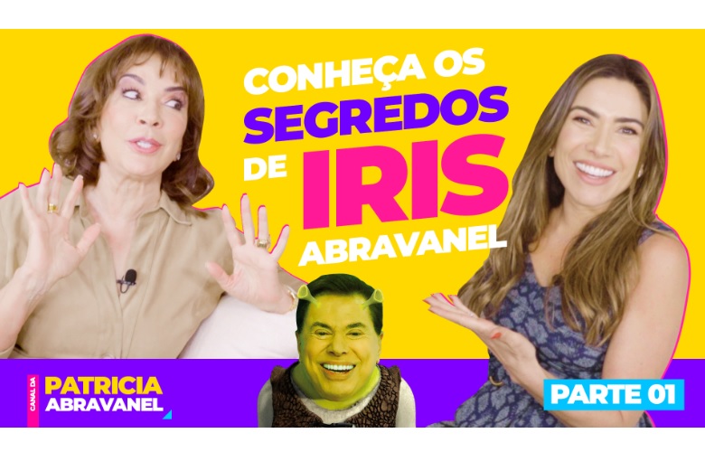 Patricia Abravanel lança canal no Youtube e entrevista Iris Abravanel