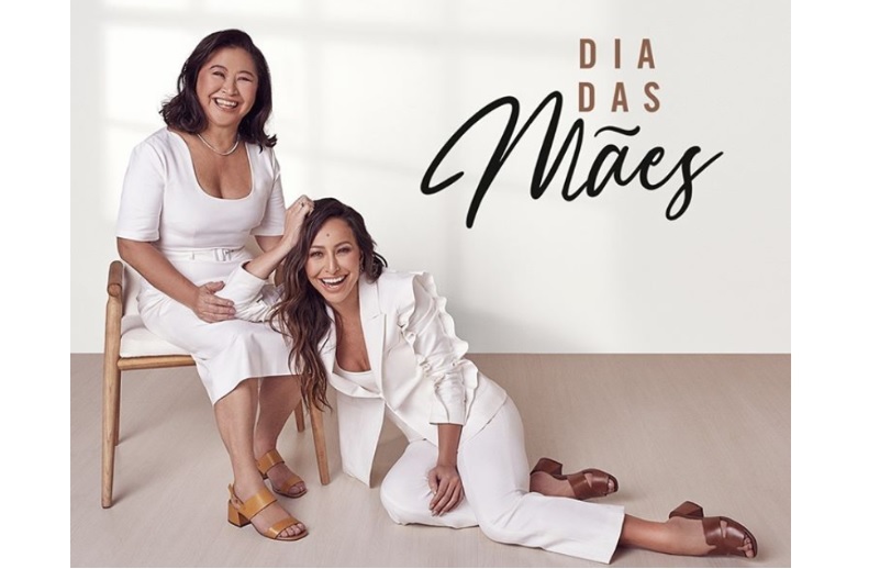 Sabrina Sato e Dona Kika estrelam campanha de Dia das Mães da Studio Z Calçados