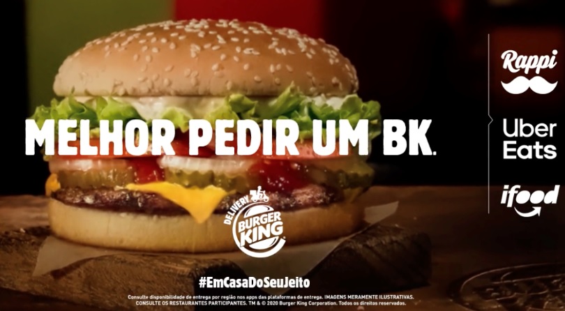 Burger King lança campanha com base nas buscas no YouTube durante a quarentena
