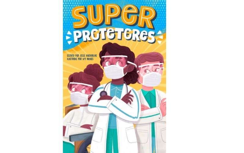 Livro digital do Leia para uma Criança homenageia profissionais da saúde