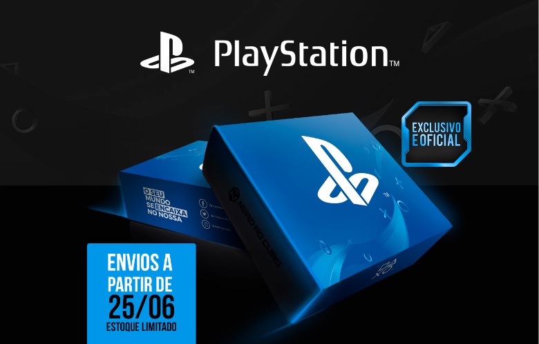 Nerd Ao Cubo lança box especial com itens de PlayStation