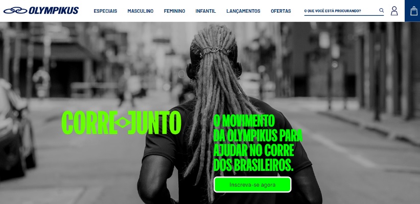 Olympikus lança projeto para estimular a geração de renda extra no Brasil