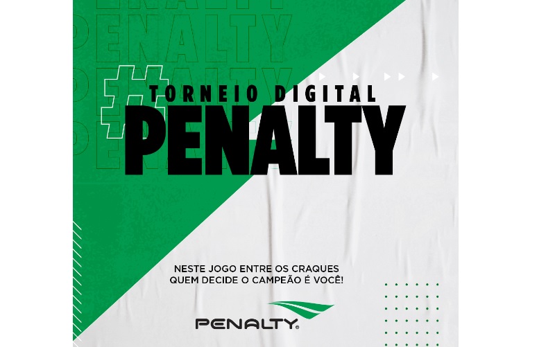 Penalty escala atletas para torneio digital