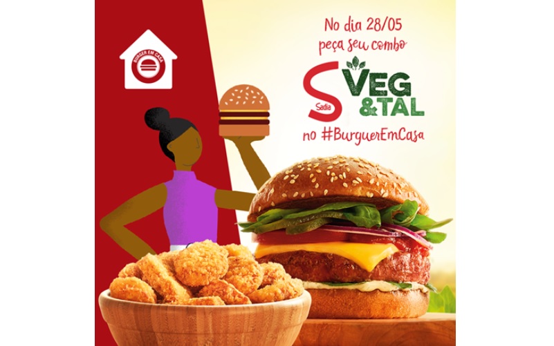 Sadia Veg&Tal comemora o Dia Mundial do Hambúrguer