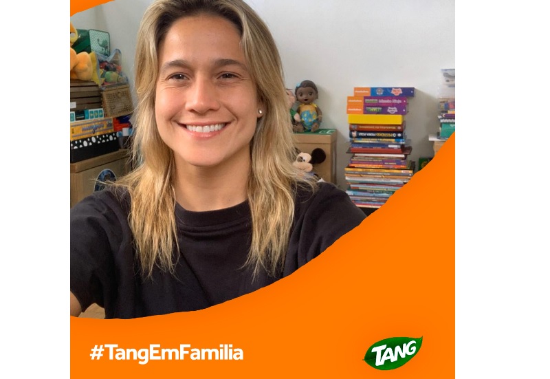 Tang realiza live com Fernanda Gentil para estimular compartilhamento de experiências entre pais e mães