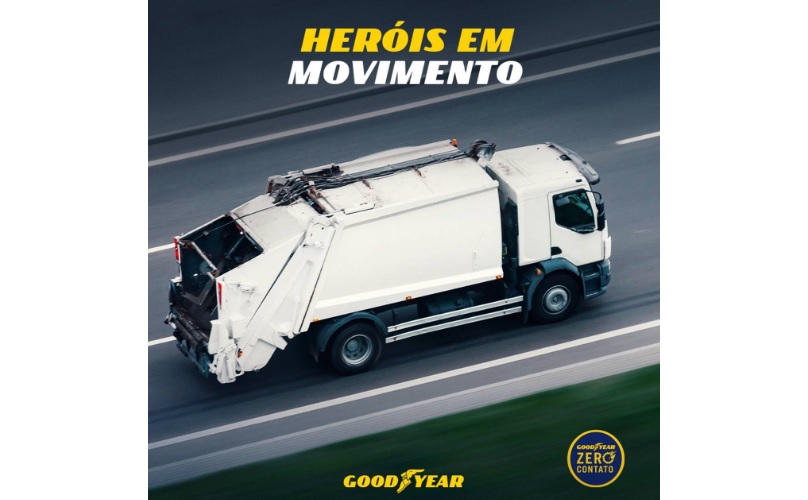 Goodyear lança campanha ‘Heróis em Movimento’ 