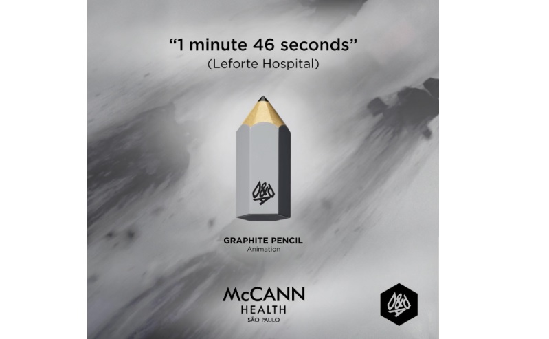 Animação assinada pela McCann Health Brasil conquista Lápis do D&D  
