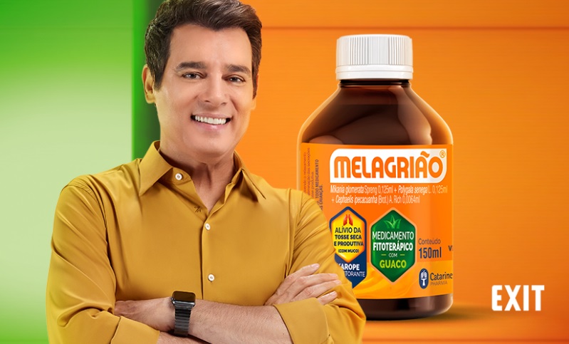 Celso Portiolli é o novo embaixador da marca Melagrião