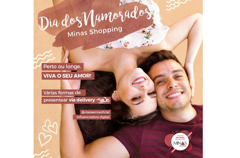 Minas Shopping cria campanha para celebrar o Dia dos Namorados