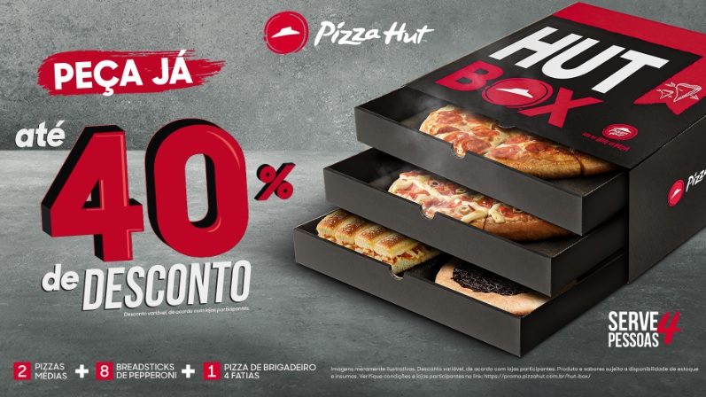 Hut Box é a aposta da Pizza Hut para as famílias