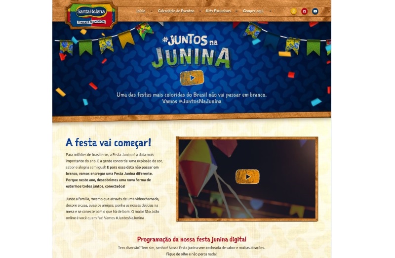 Santa Helena lança manifesto #JuntosNaJunina com hotsite comemorativo