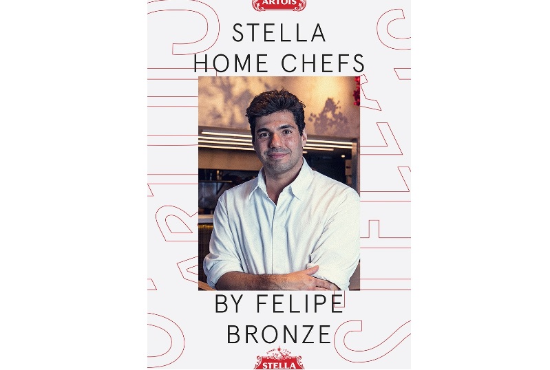 Em parceria com Felipe Bronze e time de chefs, Stella Artois cria experiência gastronômica para o Dia dos Namorados