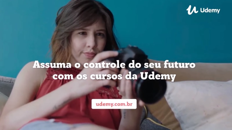 Udemy lança sua 1ª campanha na TV brasileira