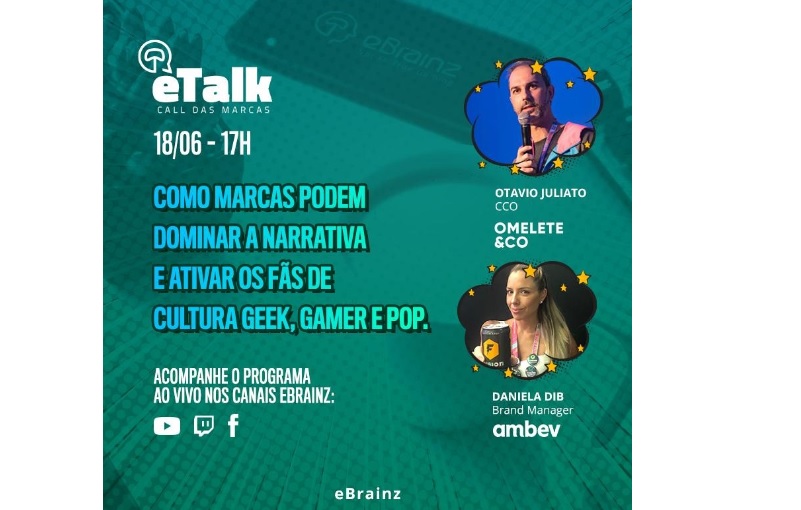 Consultoria eBrainz une Ambev e Omelete em bate-papo sobre como engajar fãs das culturas geek, gamer e pop