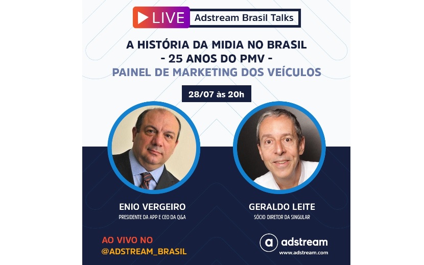 ‘A história da Mídia no Brasil’ é tema do Adstream Brasil Talks