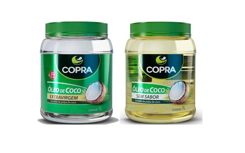 Copra lança óleo de coco em embalagem de 1 litro