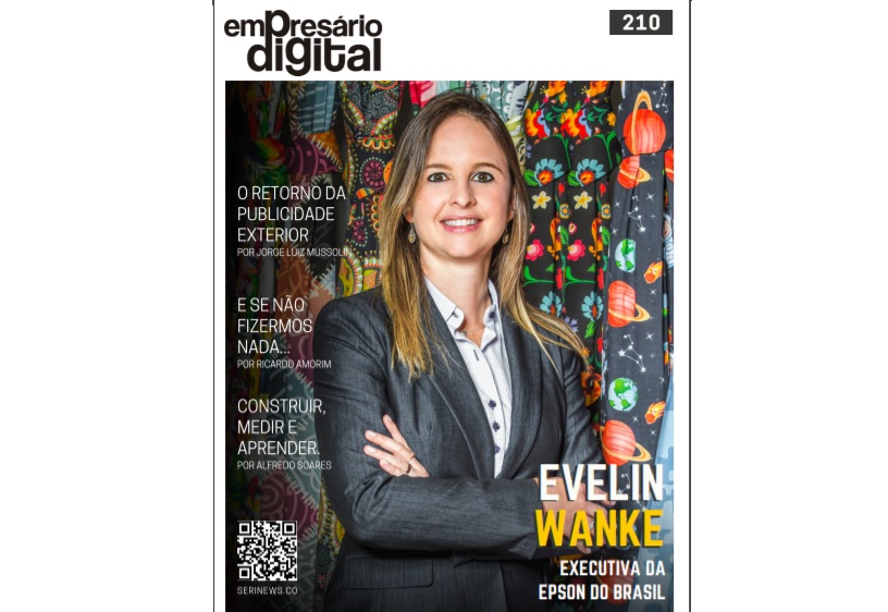 Evelin Wanke é destaque na Revista Empresário Digital edição nº 210