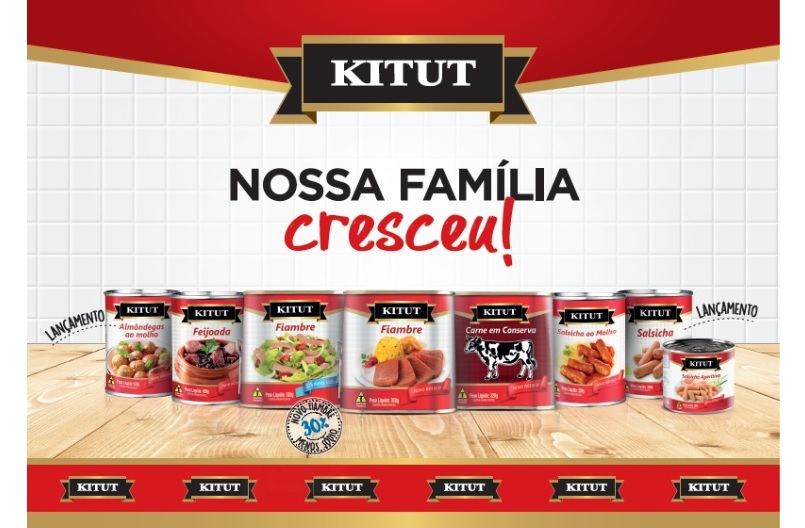 Kitut amplia família de produtos e apresenta nova identidade visual