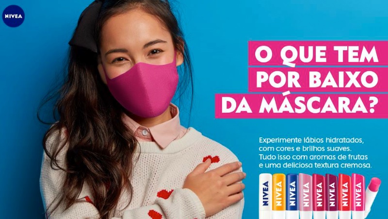 Nivea lança campanha que ressalta a importância da hidratação labial