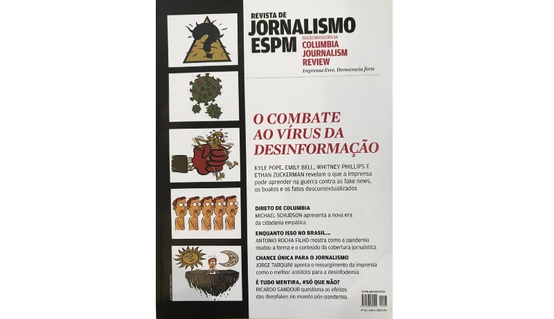 Combate ao vírus da desinformação é o tema da Revista Jornalismo ESPM