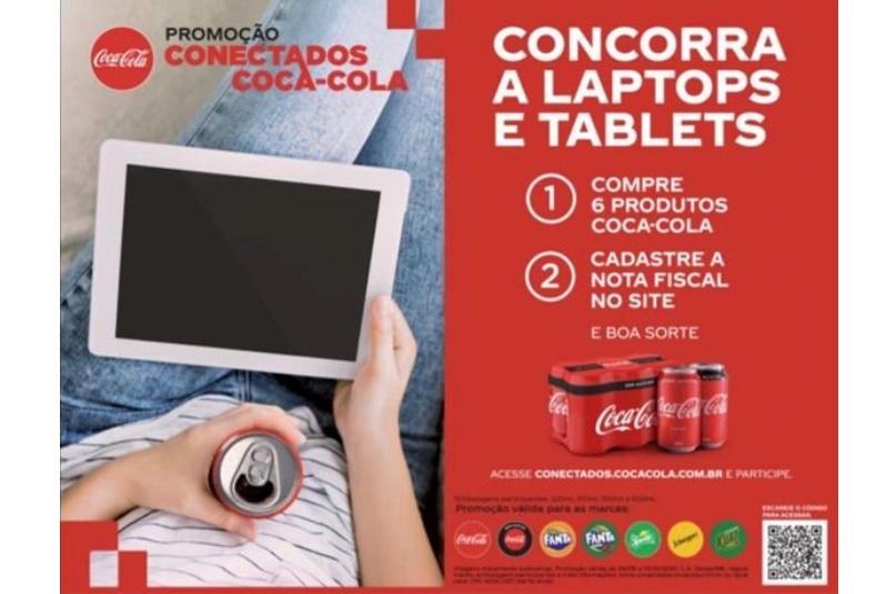 Coca-Cola lança promoção “Conectados Coca-Cola”