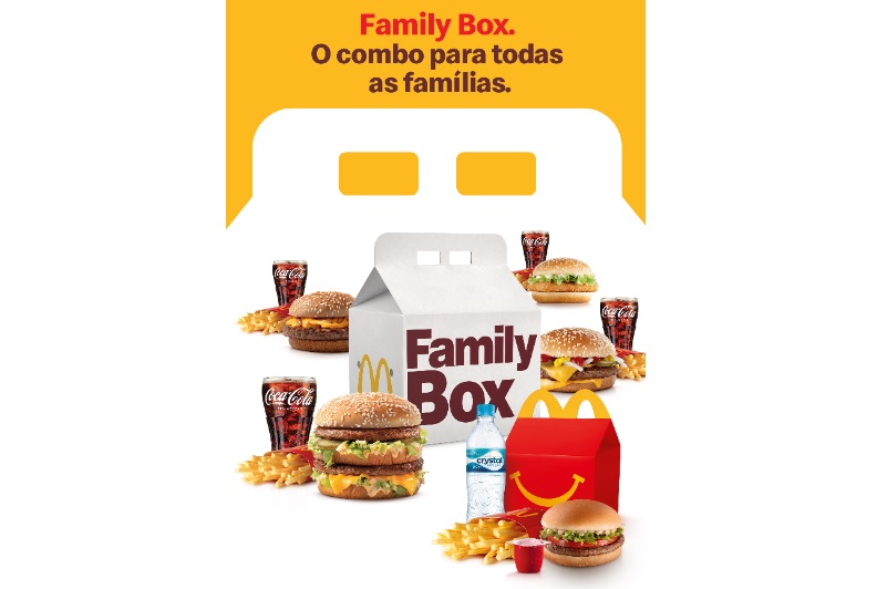 McDonald’s apresenta o Family Box com combos para todas as famílias