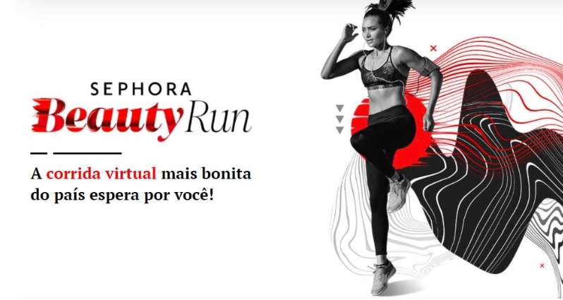 Sephora Beauty Run chega a sua sétima edição com formato virtual